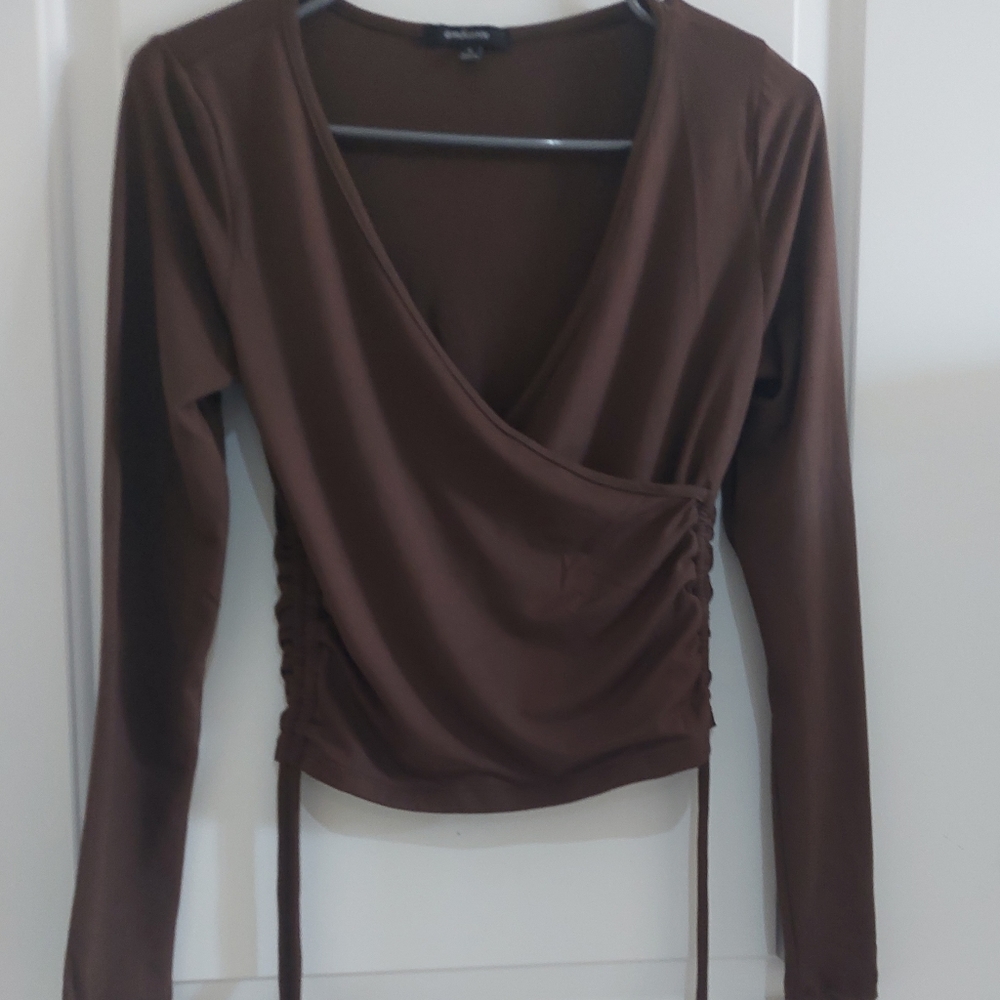 Woman Draw String Blouse